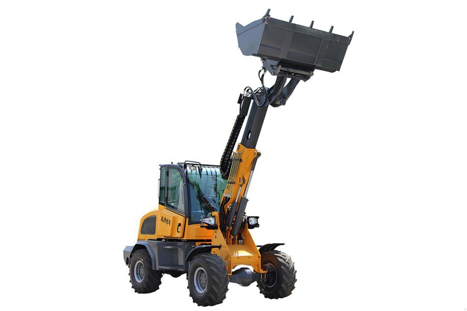 Hoflader tip kima Diesel Yanmar 3-Zylinder Radlader 4.3 T - K1600T Hoftrac mit Kabine 61 PS - Hubkraft 1600 kg | Teleskoparm, Allradantrieb und Vollhydraulische Servolenkung, Neumaschine in Arbing (Poză 3)